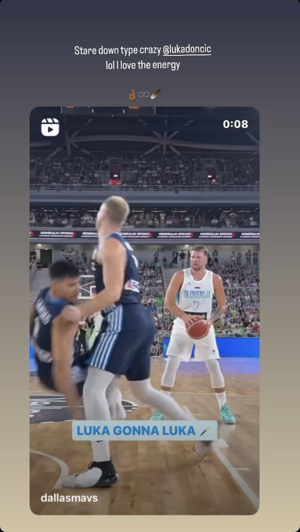 Kyrie Irving&#039;s Instagram Story Reaction to Luka Donic&#039;s Move