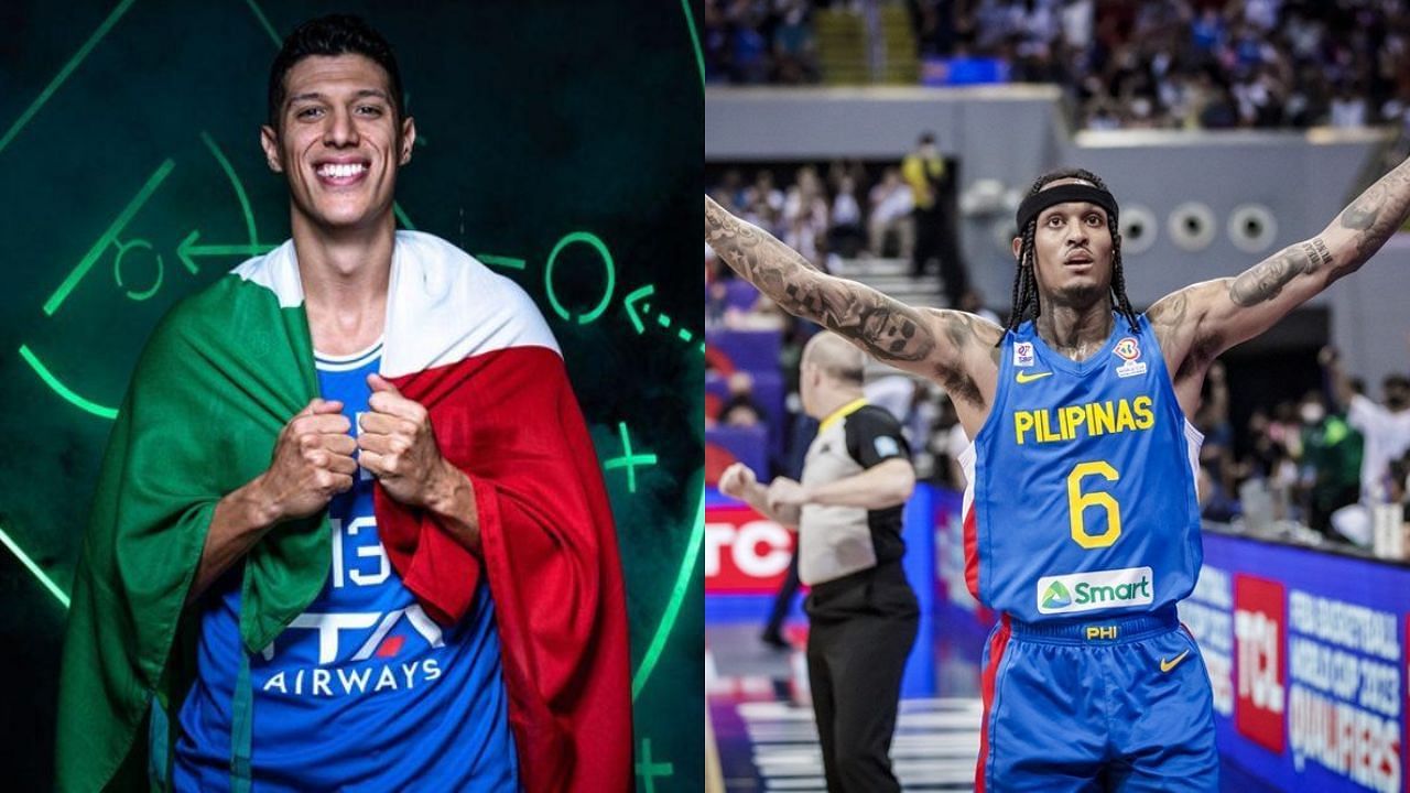 Utah Jazz teammates Simone Fontecchio and Jordan Clarkson will be competing against each other in the 2023 FIBA World Cup.