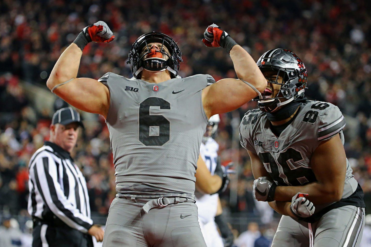 The Under Amours-ish uniform from Ohio State (Aaron Doster/ USA Today)