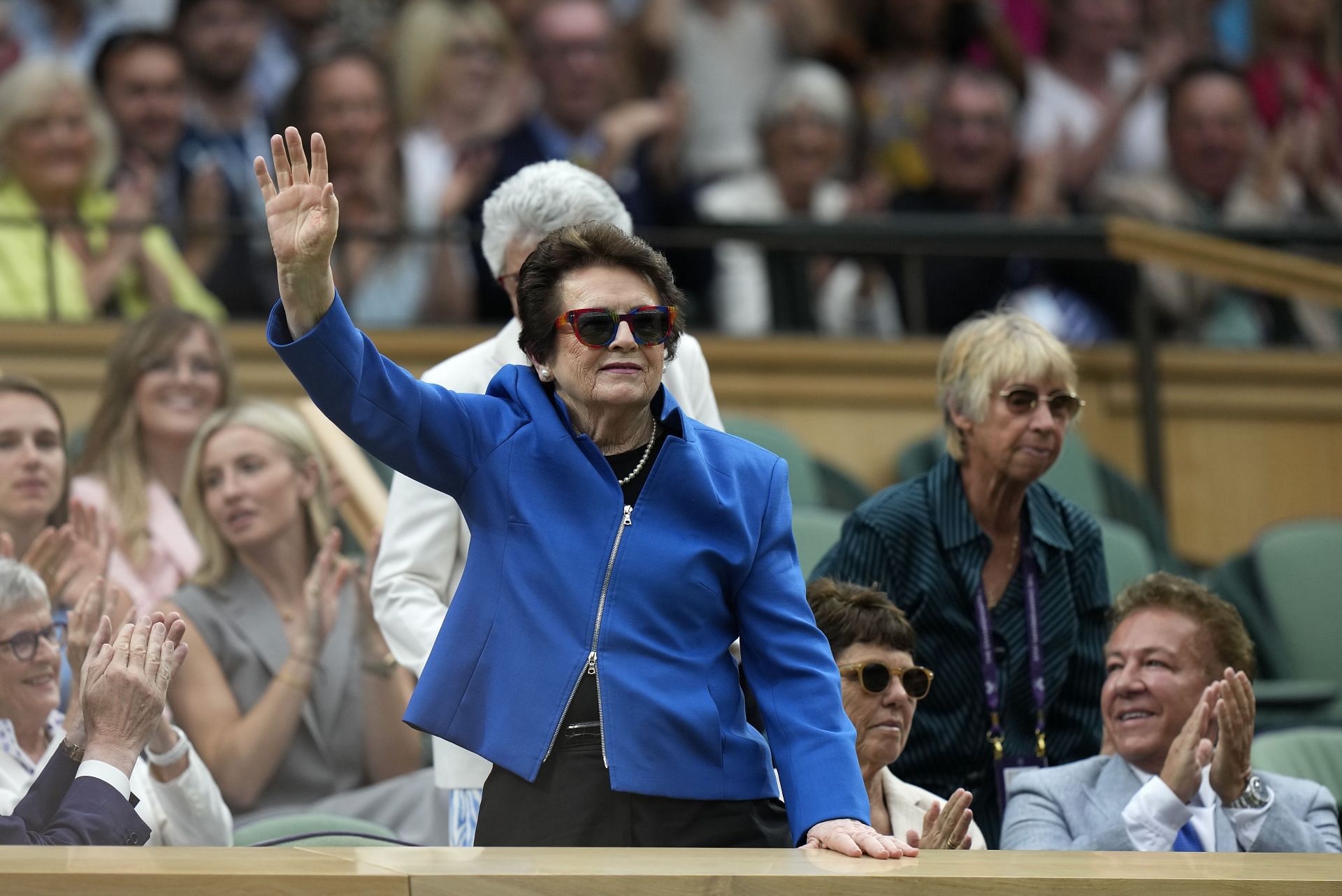 Billie Jean King at the 2023 Wimbledon Championships