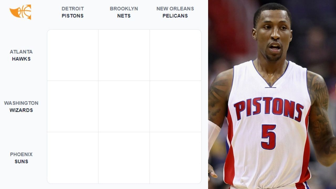 NBA Immaculate Grid (August 24) and Kentavious Caldwell-Pope