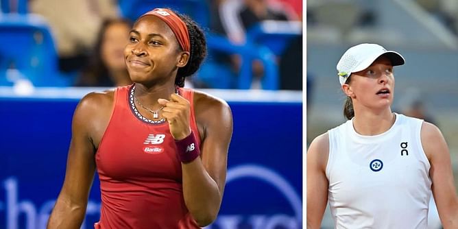 Watch: Fired up Coco Gauff roars in celebration as she wins 1st ever set against Iga Swiatek after losing 14 in a row
