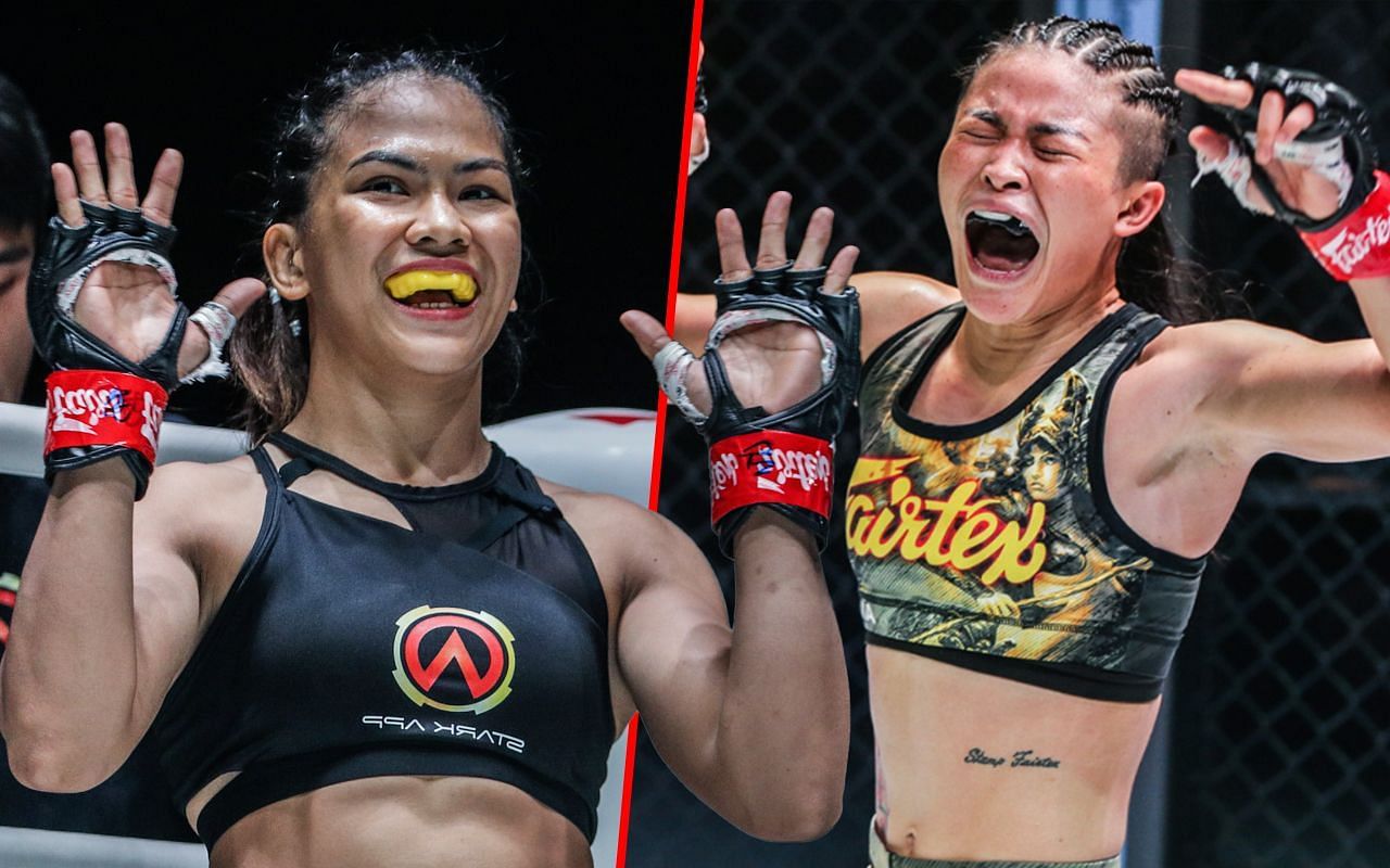 Denice Zamboanga and Stamp Fairtex. [Image: ONE Championship]