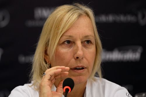 Martina Navratilova in 2013