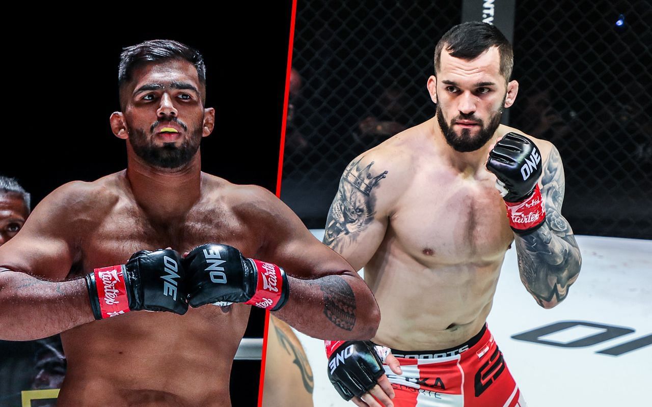 Agilan Thani and Roberto Soldic - Photo by ONE Championship
