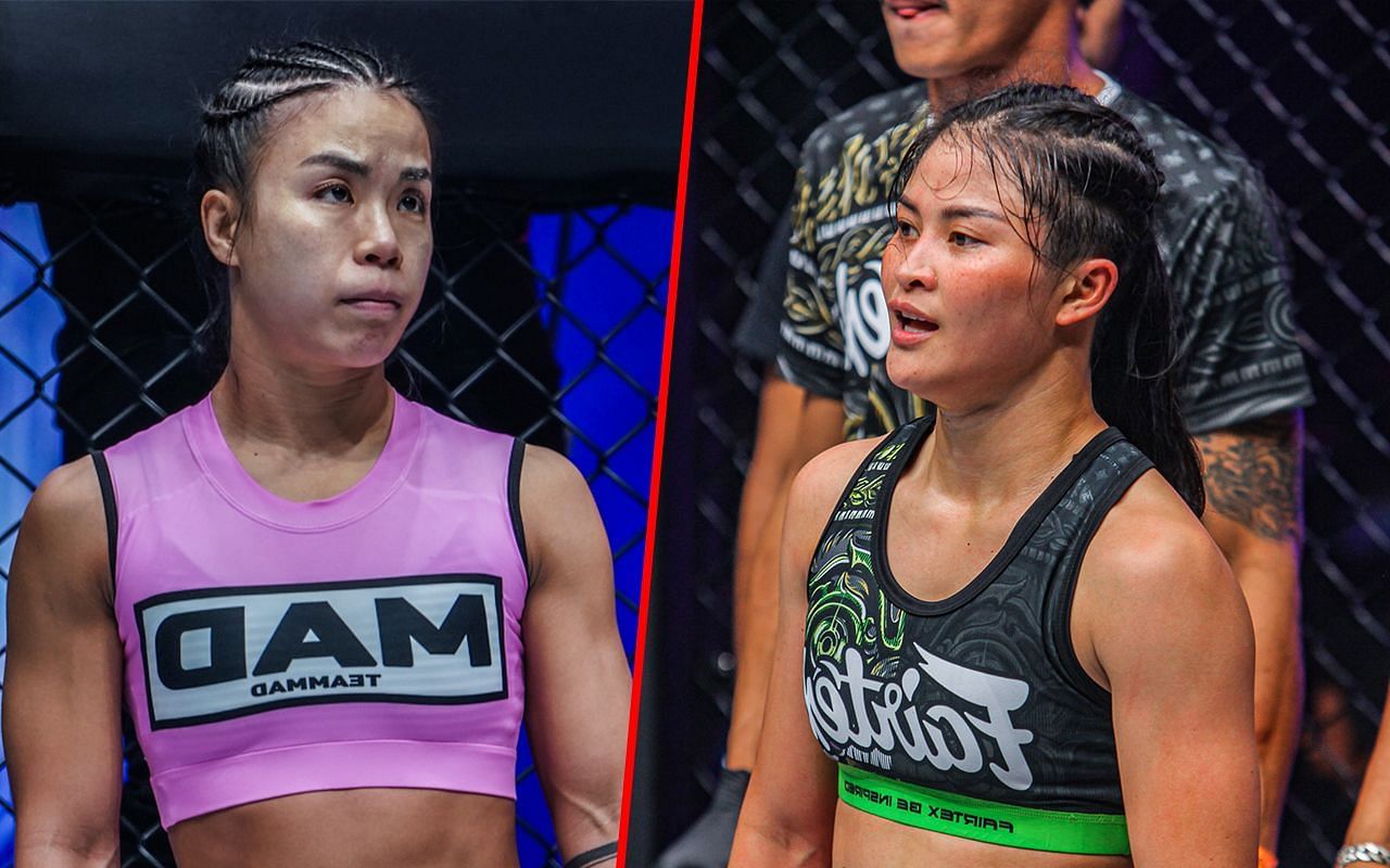 Ham Seo Hee (L) and Stamp (R) | Photo by ONE Championship
