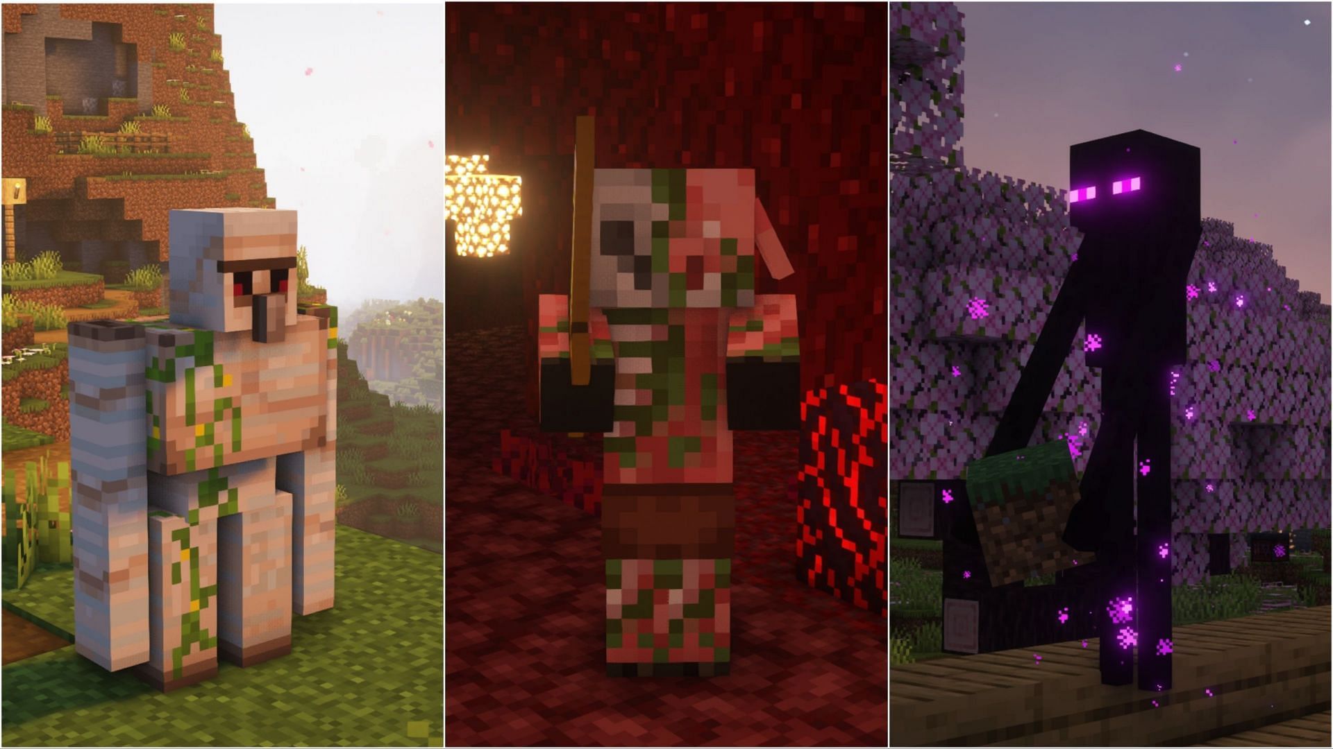 Minecraft mobs (Image via Mojang)