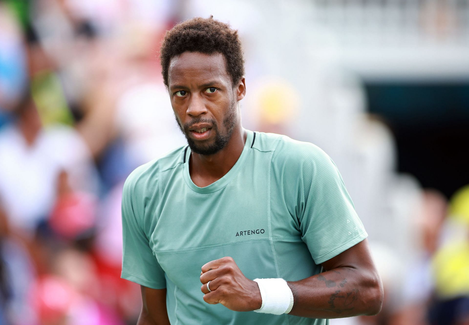 Gael Monfils at the 2023 Canadian Open.