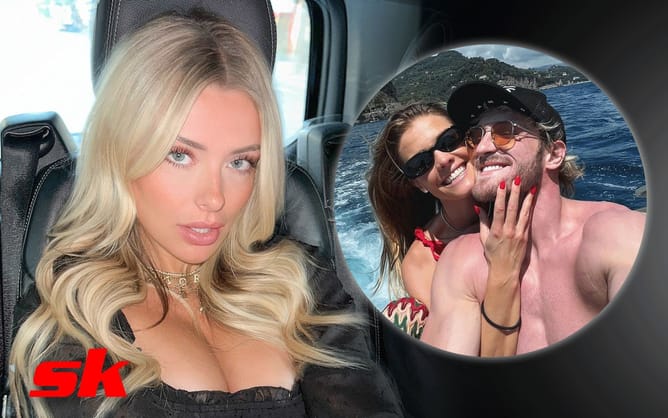 How is Corinna Kopf related to Logan Paul? YouTuber and OF model gets into Twitter war with Dillon Danis over Nina Agdal controversy