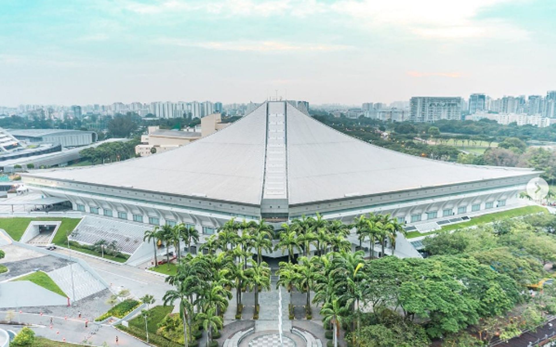 UFC Fight Night: Holloway vs The Korean Zombie will take place at the Singapore Indoor Stadium [Pictured] on August 26 [Image via @sgsportshub Instagram]