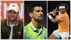 "It's great that Novak Djokovic knows every time he's going to play against me, it reminds him of Rafael Nadal" - Carlos Alcaraz
