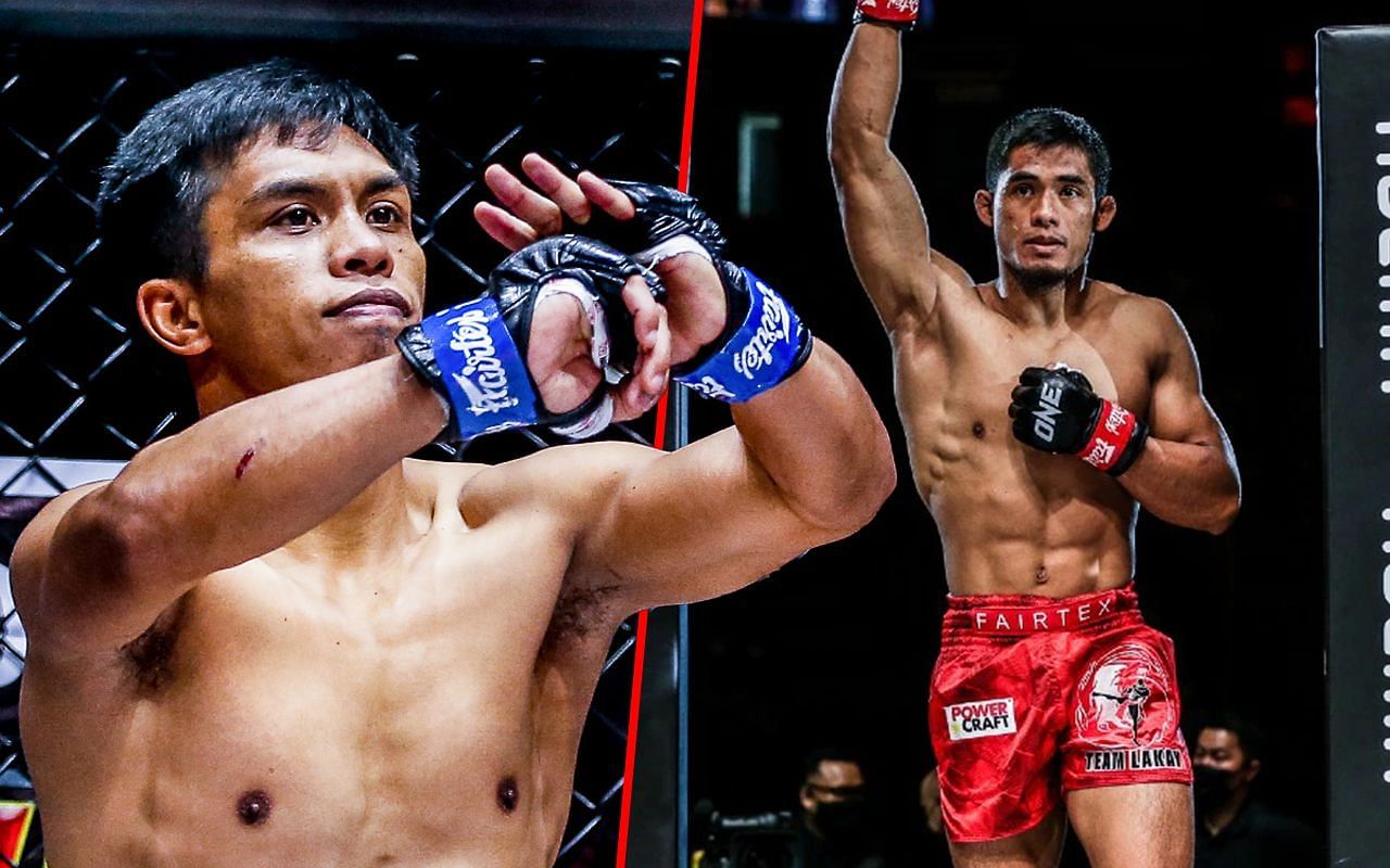 Kevin Belingon (left) and Stephen Loman (right) | Image credit: ONE Championship