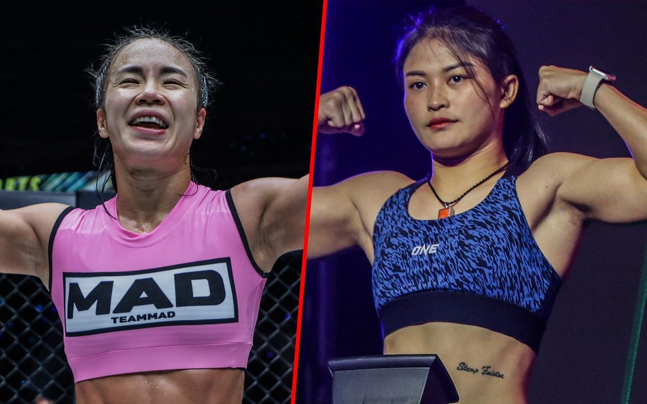 Ham Seo Hee (left) and Stamp Fairtex (right) | Image credit: ONE Championship