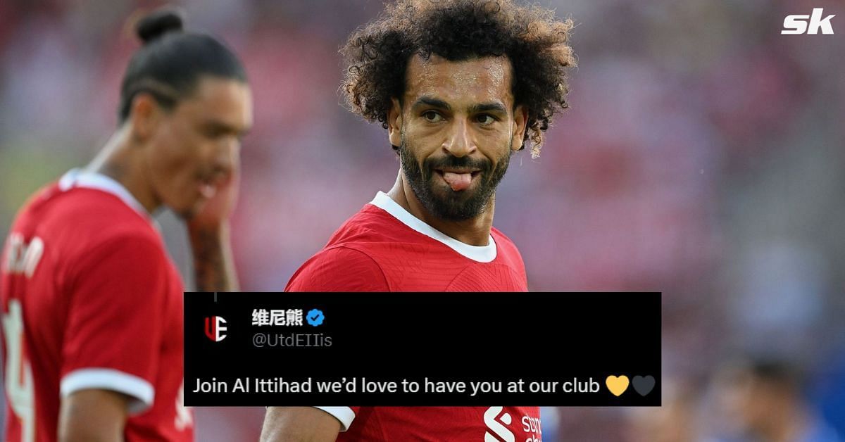 Rival fans want Mohamed Salah to leave Liverpool 