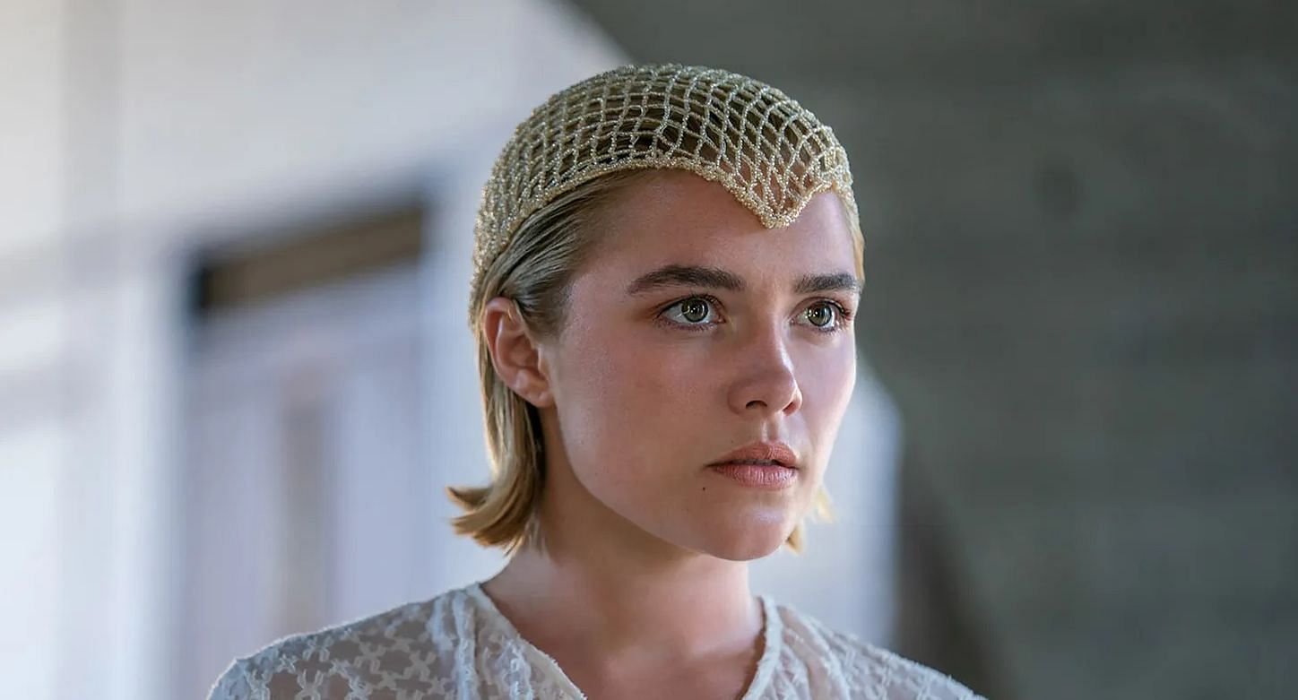 Florence Pugh in the upcoming Dune movie (Image via Warner Bros.)