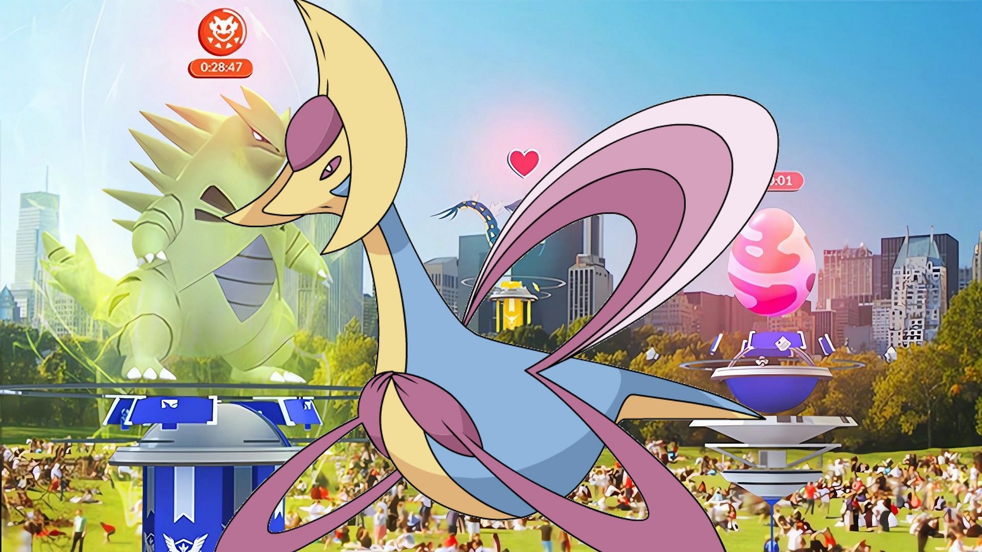 Pokemon GO Cresselia Raid Guide  Contadores, Fraquezas, Cresslia Brilhante  e Mais