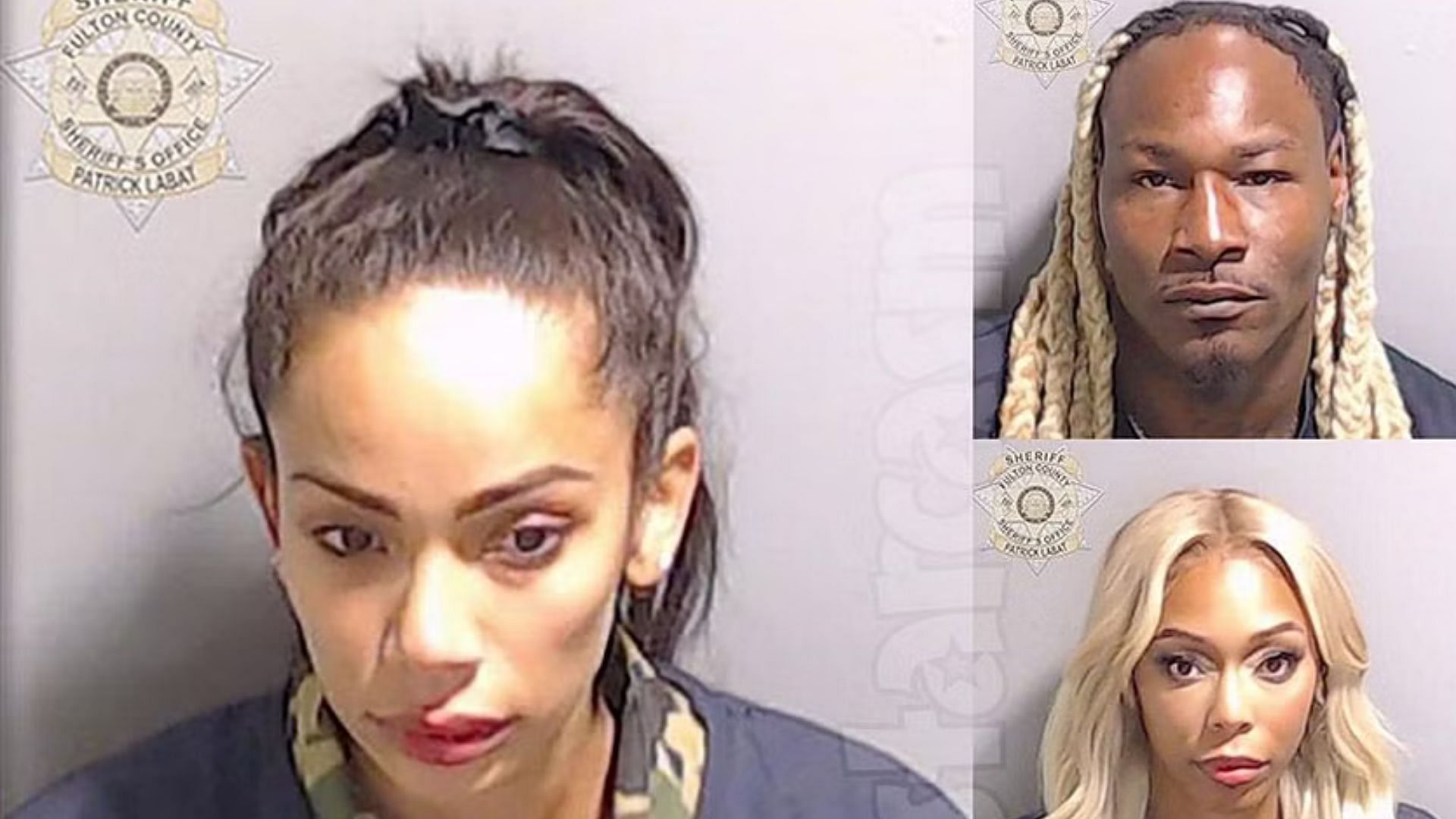 Why were Erica Mena and Bambi arrested? (Image via TMZ)