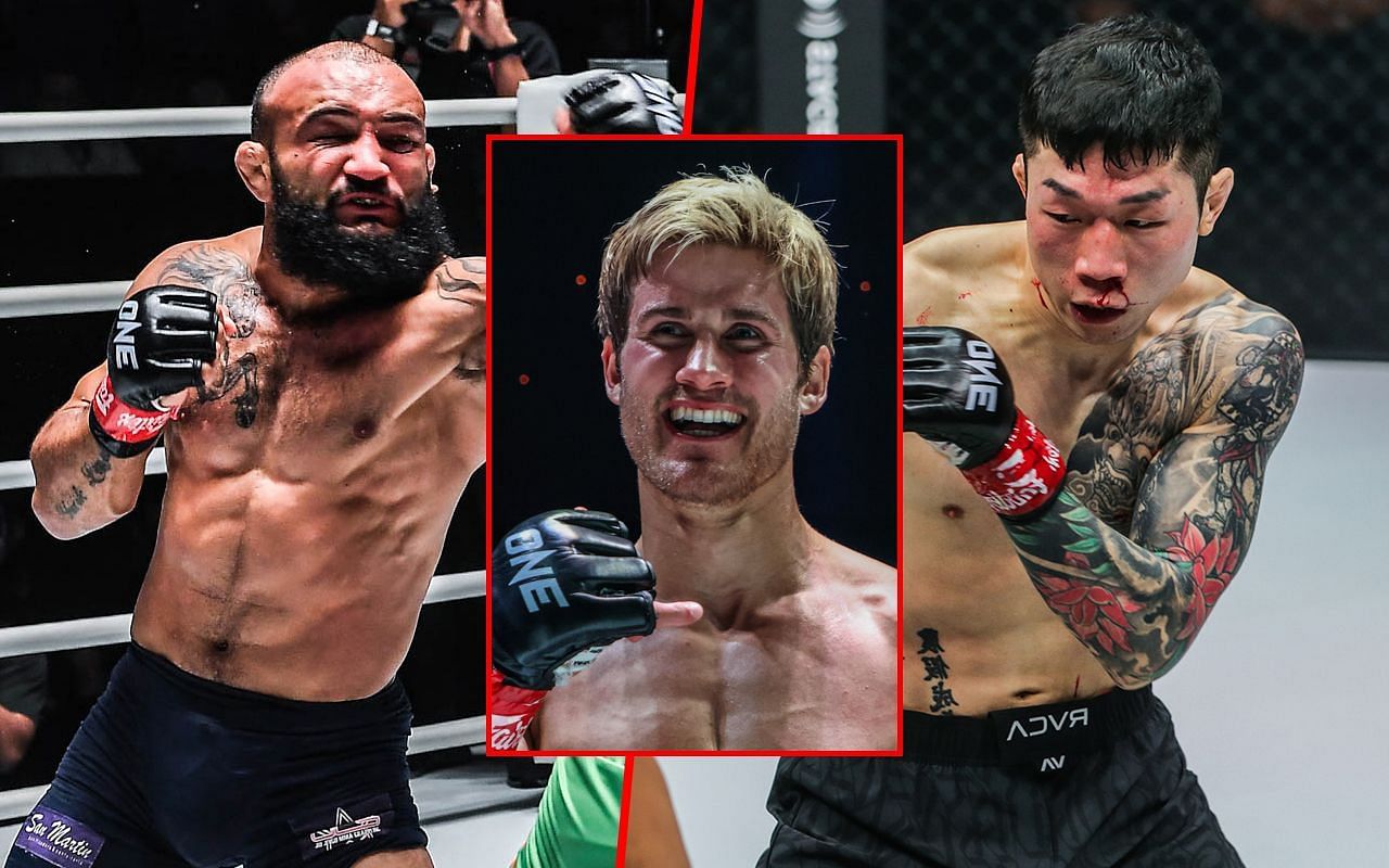 Sage Northcutt (Center) previews Lineker (Left) vs. Woong (Right)