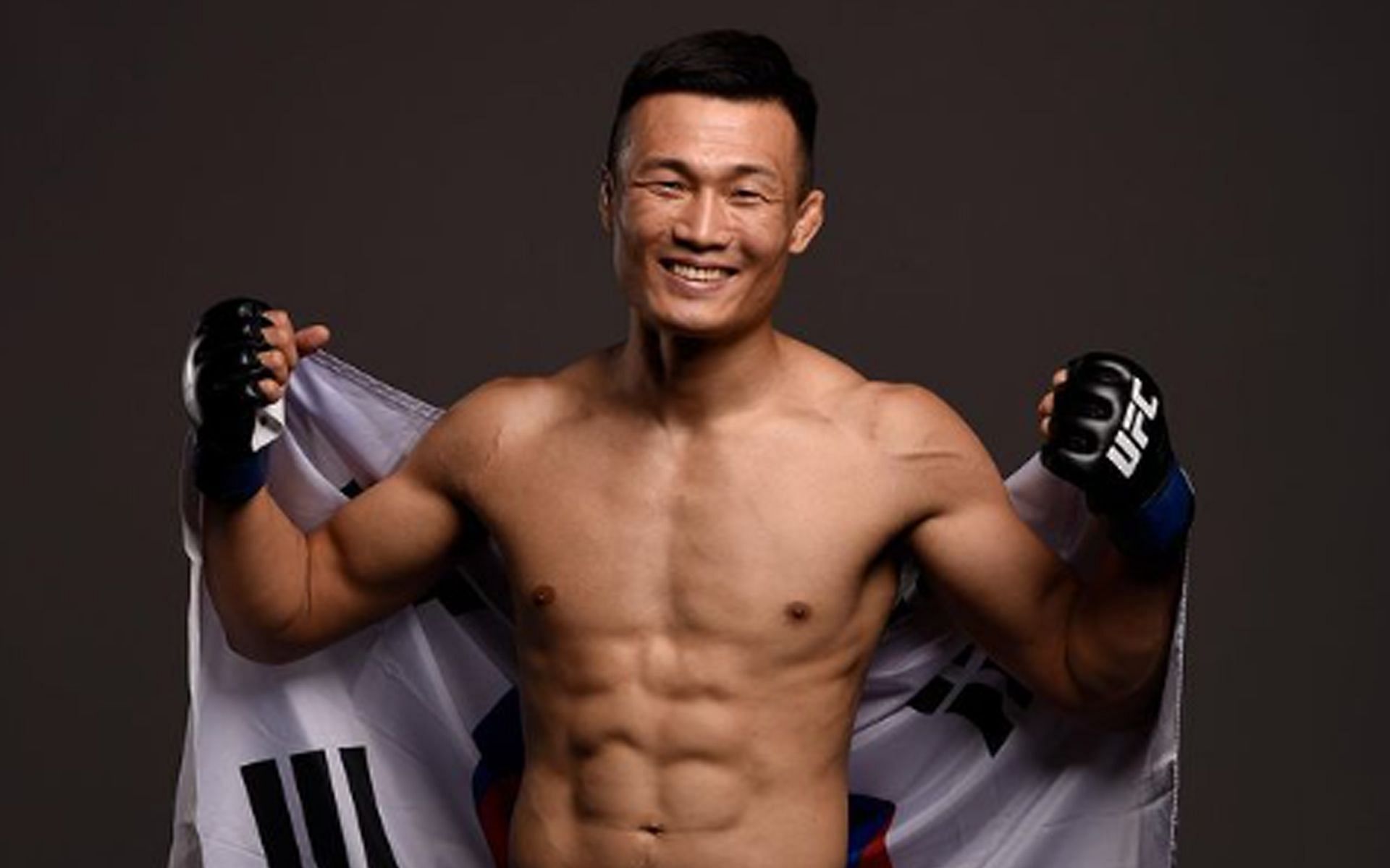 UFC featherweight fighter The Korean Zombie [Image via @koreanzombiemma Instagram]