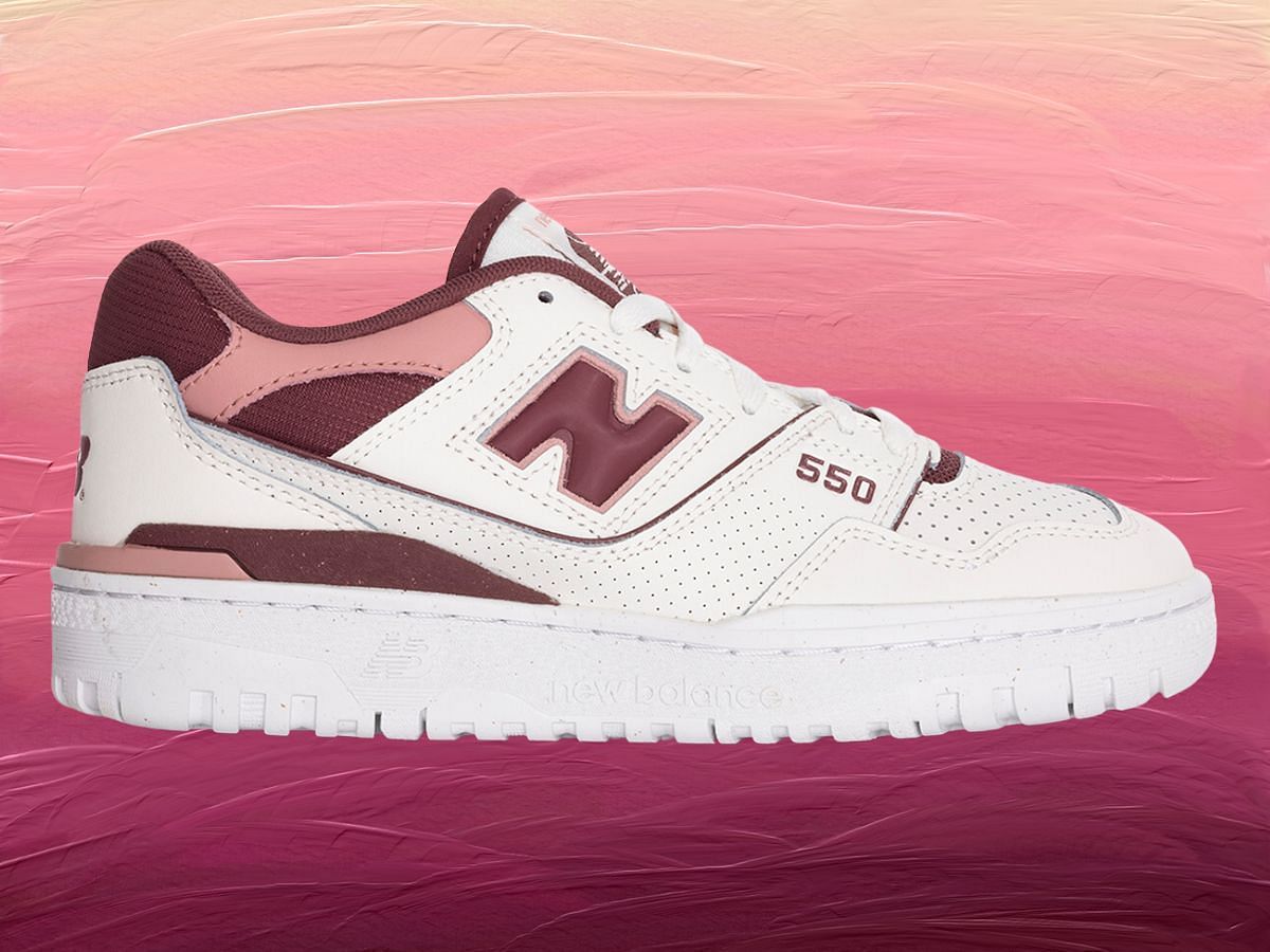New Balance 550 “White/Washed Burgundy” sneakers: Where to buy, price ...