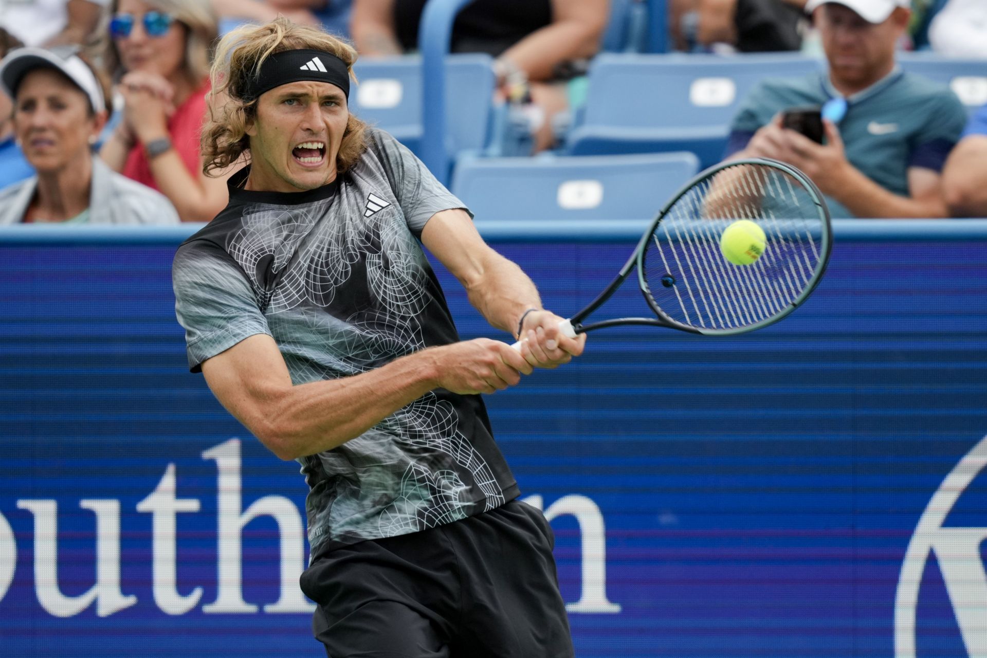 Alexander Zverev at the 2023 Western &amp; Southern Open