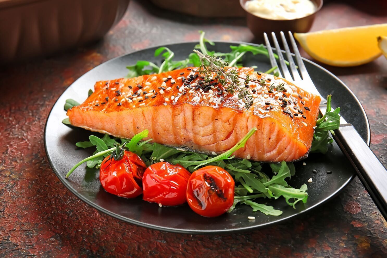 Fatty fish in best foods for skin repair (Image via Getty Images)