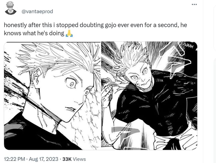 Does Gojo die in Jujutsu Kaisen chapter 232? Status explored