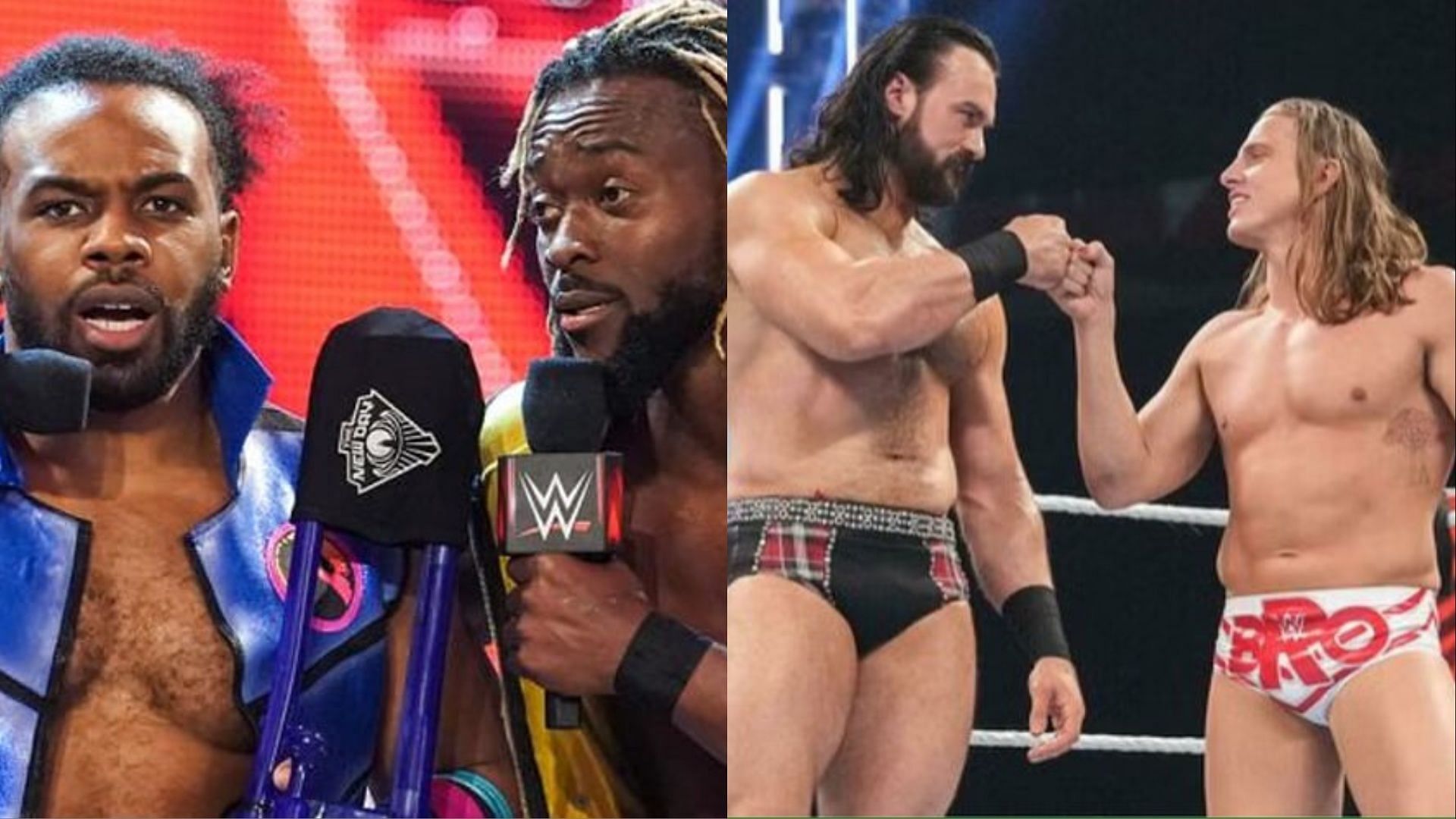 The New Day vs. Drew McIntyre &amp; Matt Riddle is set for WWE RAW tonight.