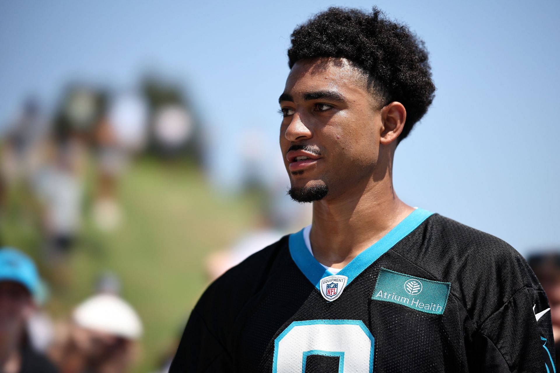 NFL Panthers Training Camp: Rookie Bryce Young arrives in Spartanburg