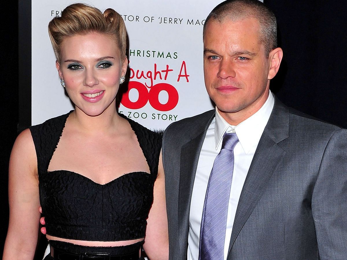 Matt Damon and Scarlett Johansson have appeared together in one film so far (Image via WireImage)