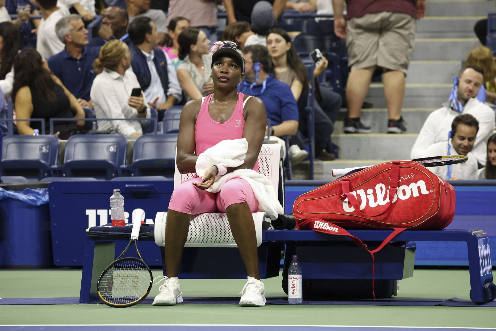 Venus Williams during US Open 2023