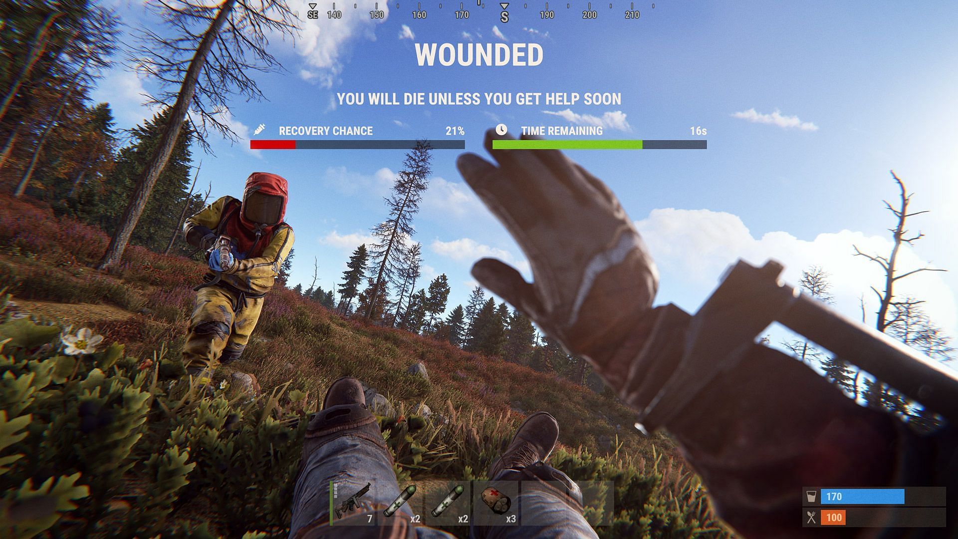 New Wounded UI (Image via Facepunch Studios)