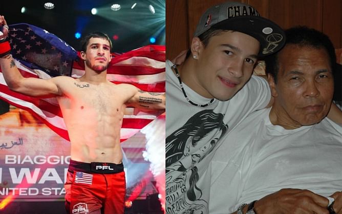 Muhammad Ali's grandson Biaggio Ali Walsh details struggle with depression and drug abuse before MMA saved his life