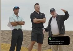 “Looking good. Masters 24 champ” – Fans react as Tiger Woods spotted at MLB star Mike Trout’s the Trout National
