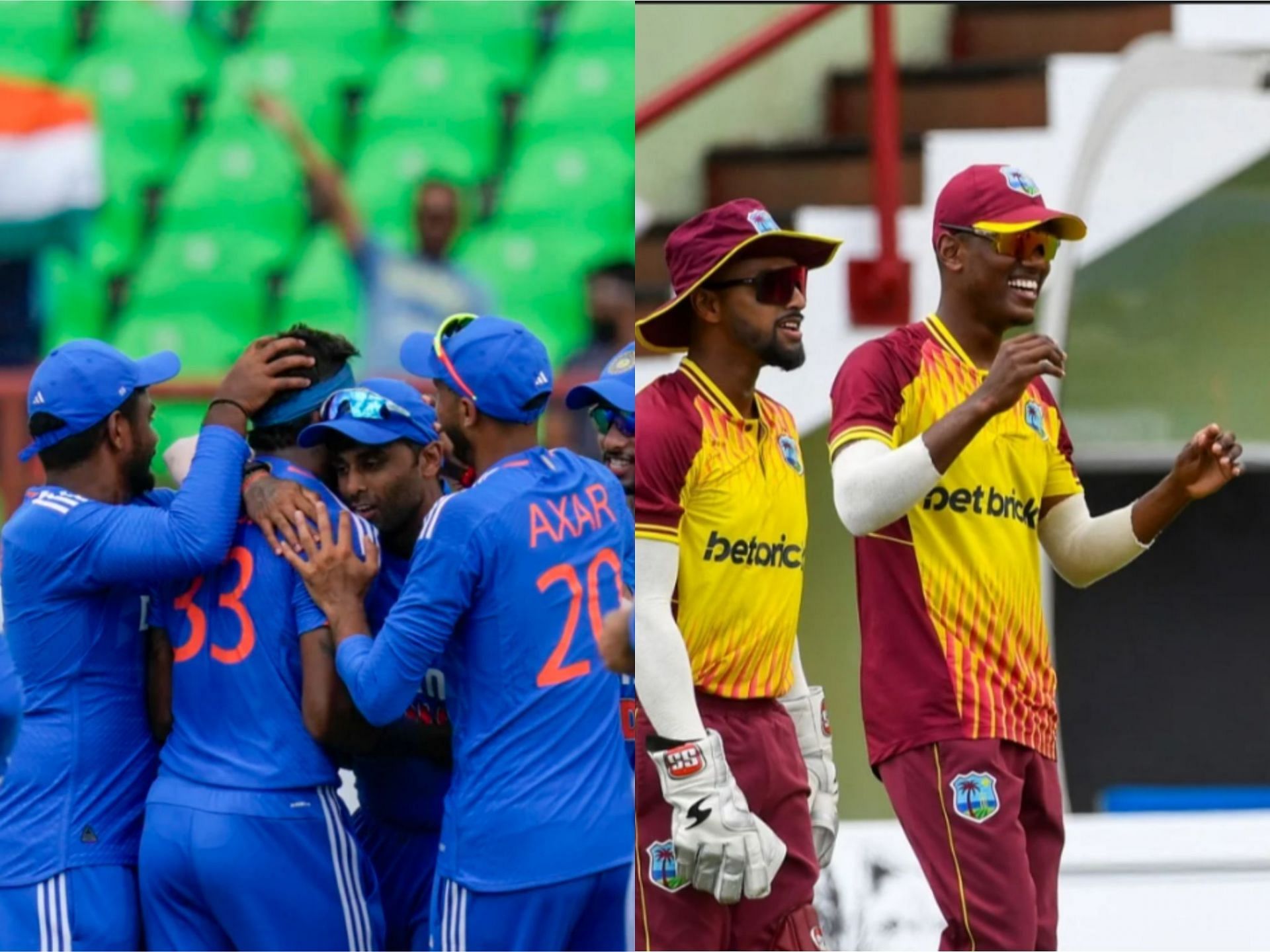 India and West Indies are set to lock horns against each other on August 8 [Getty Images]