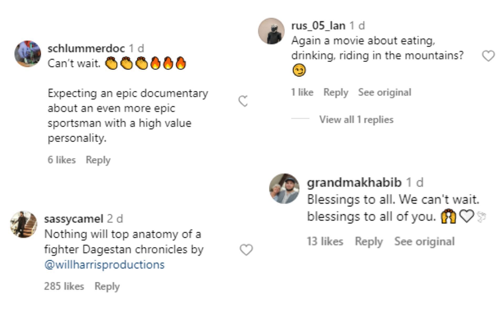 MMA fans react to Khabib Nurmagomedov's Instagram post