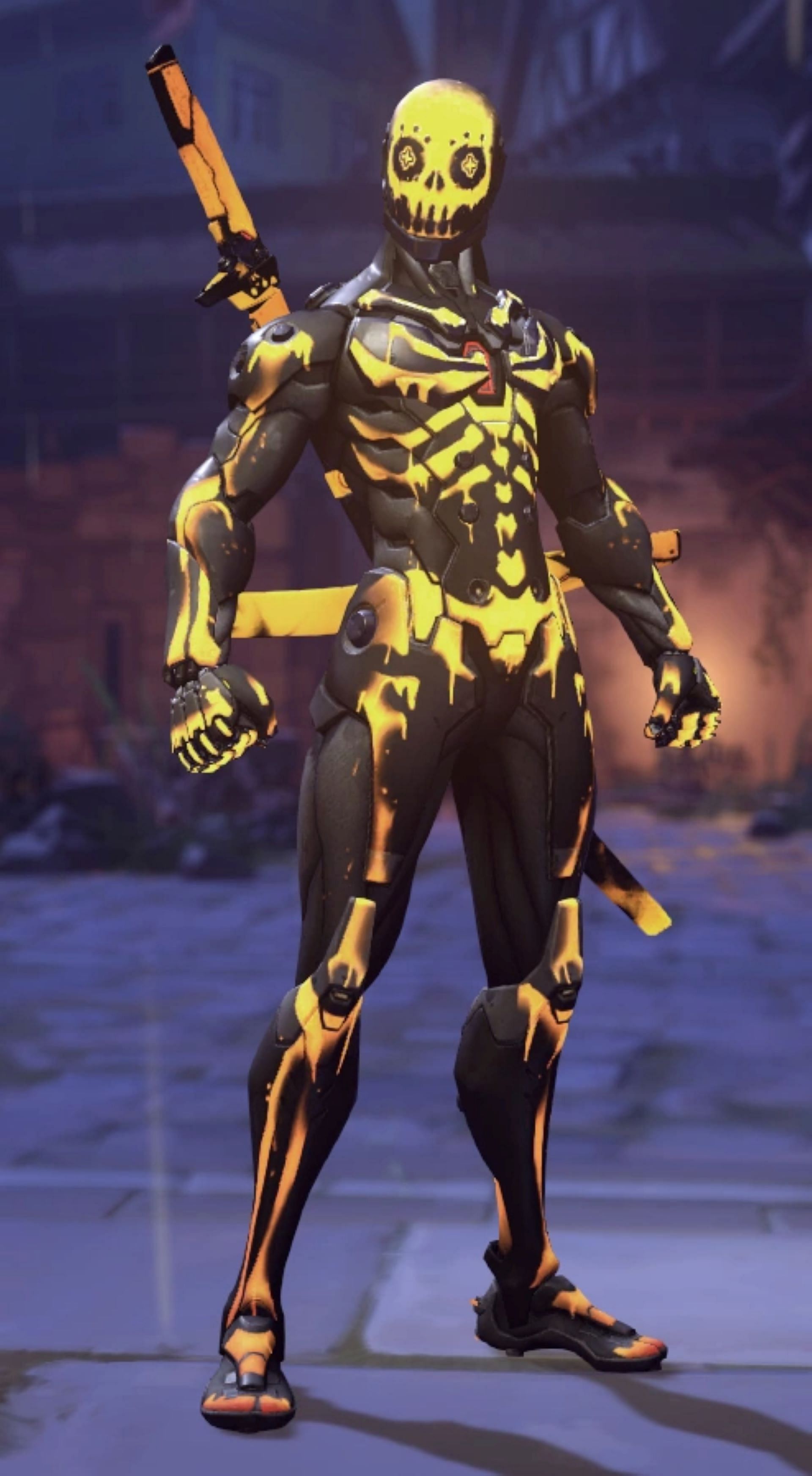 Skeleton Genji (Image via Blizzard Entertainment)