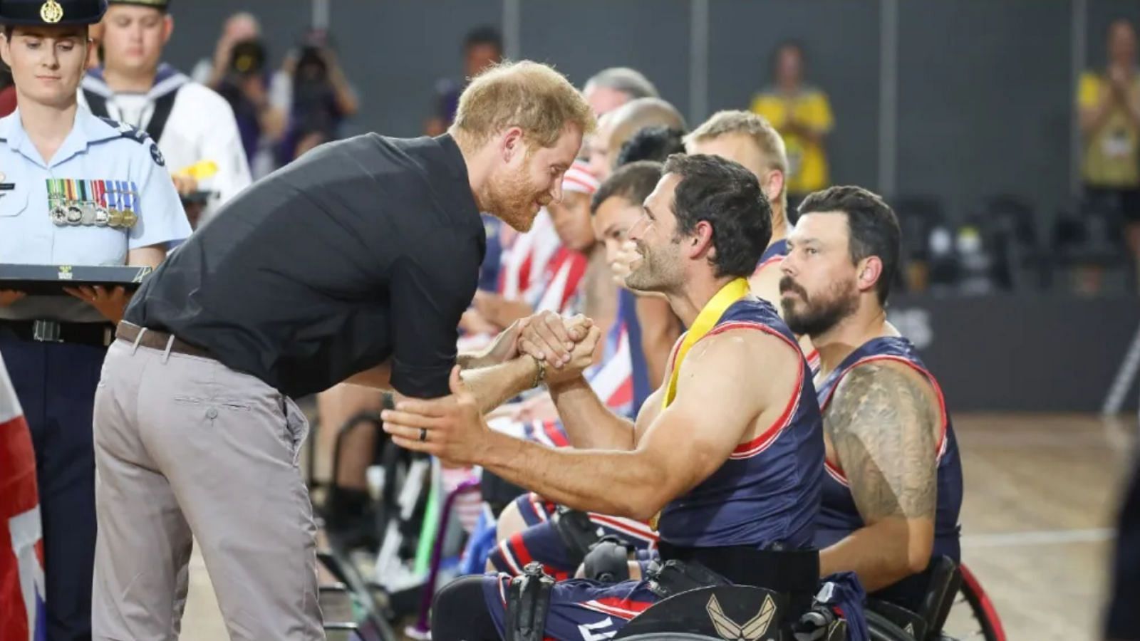 Prince Harry at the Invictus Games (Image via Getty)