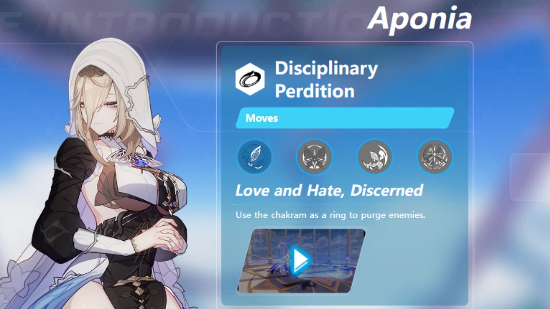 Aponia with her battlesuit Disciplinary Perdition in Honkai Impact 3 (Image via miHoYo)