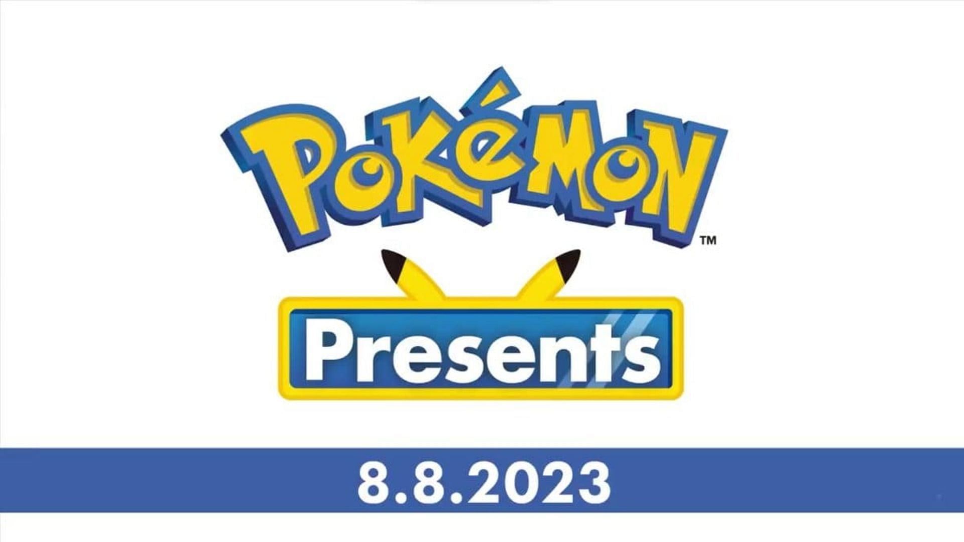 The official Pokemon Presents logo used in the presentation (Image via The Pokemon Company)