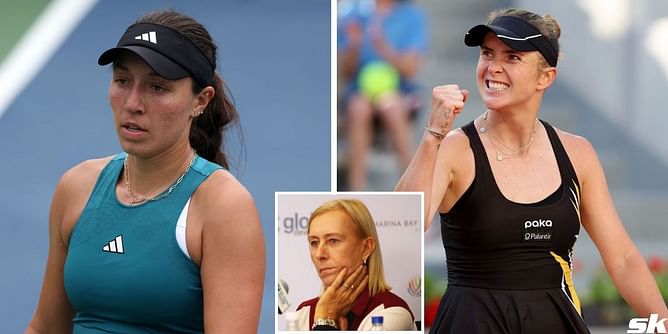 "Can beat these elite women if she can find a little more belief" - Martina Navratilova urges Jessica Pegula to look to Elina Svitolina for game plan
