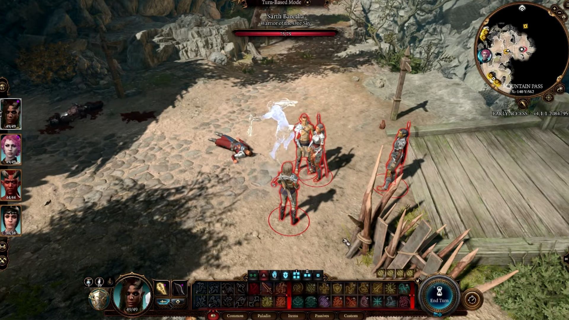 This Paladin is a serious powerhouse (Image via Larian Studios)