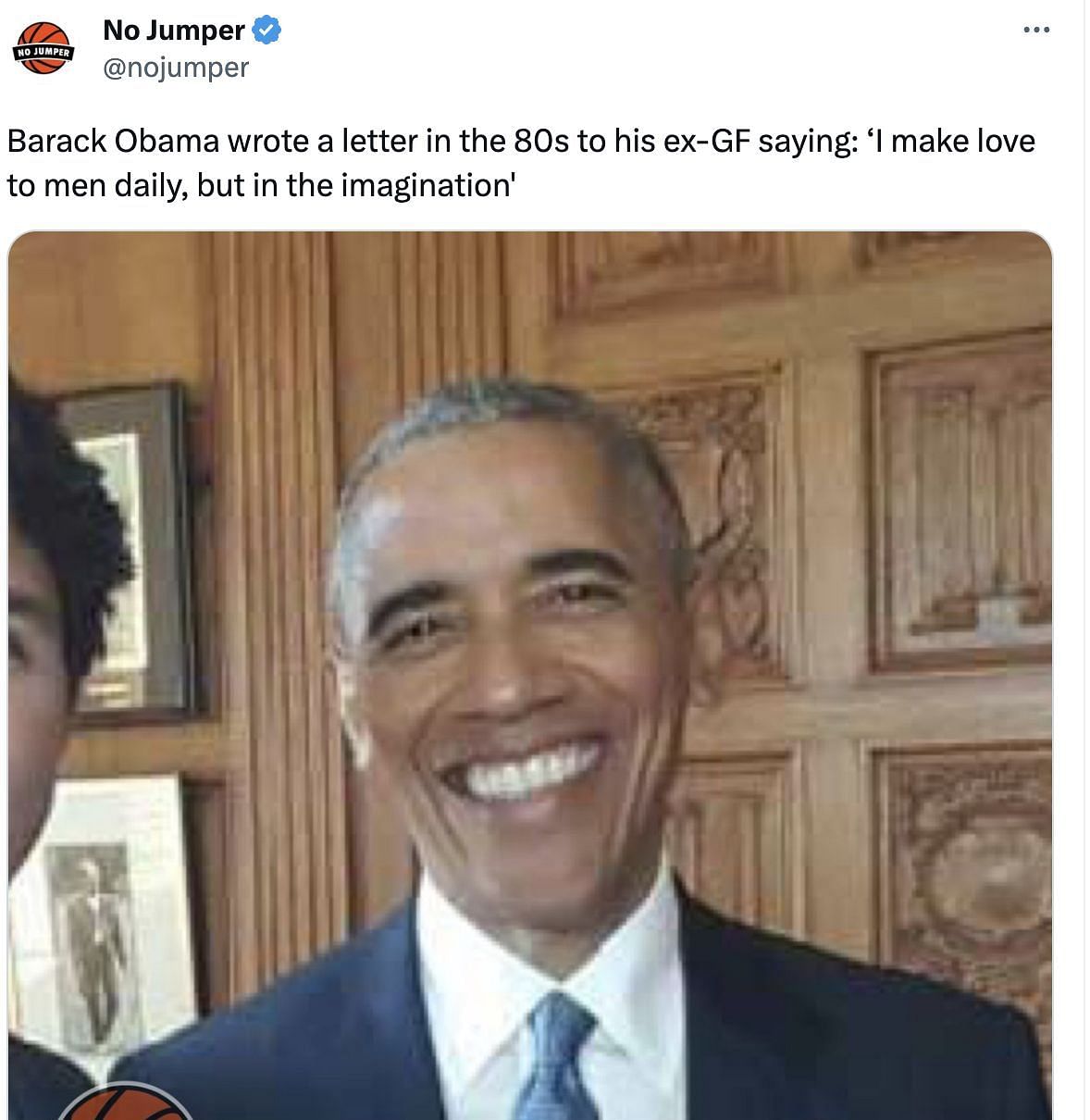 Social media users share reactions as Obama&#039;s old letter surfaced on social media. (Image via Twitter)