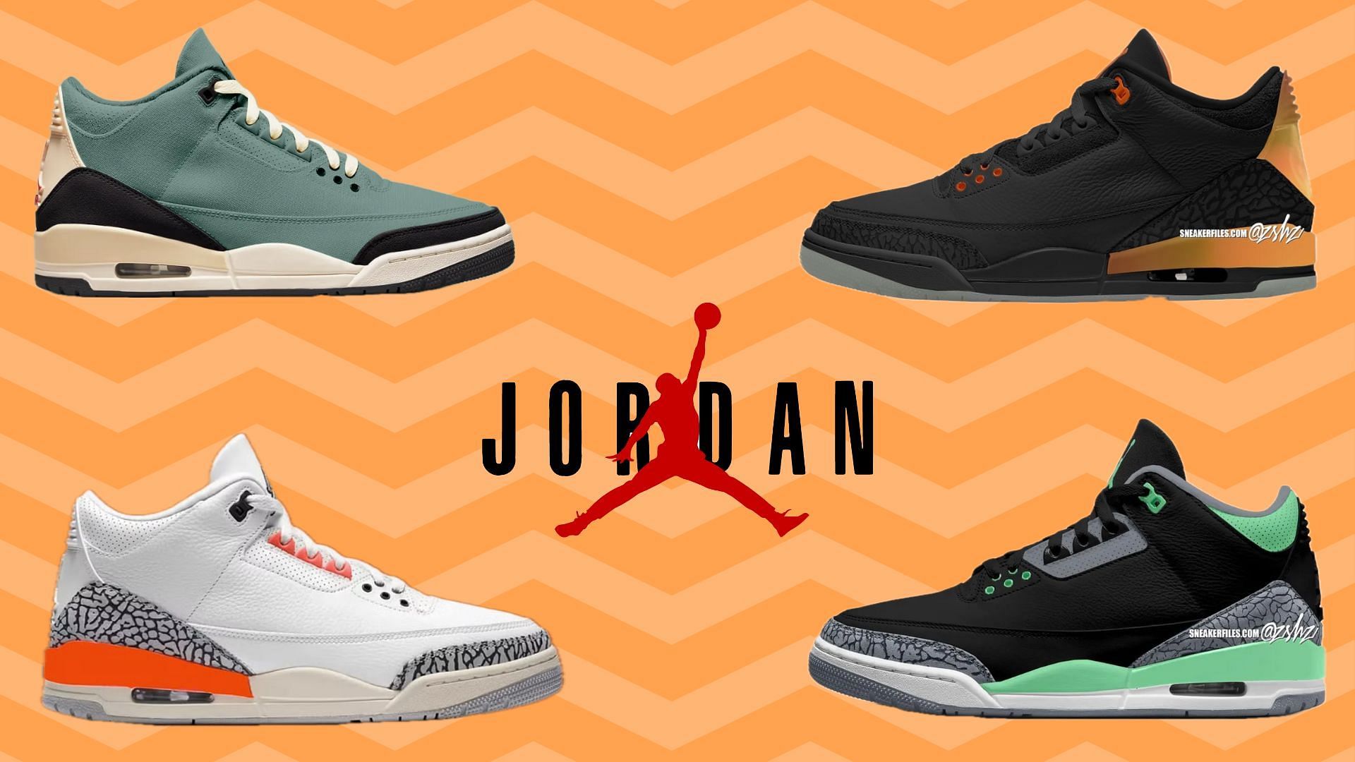 4 best Air Jordan 3 shoes that will arrive in 2024 (Image via Sportskeeda)