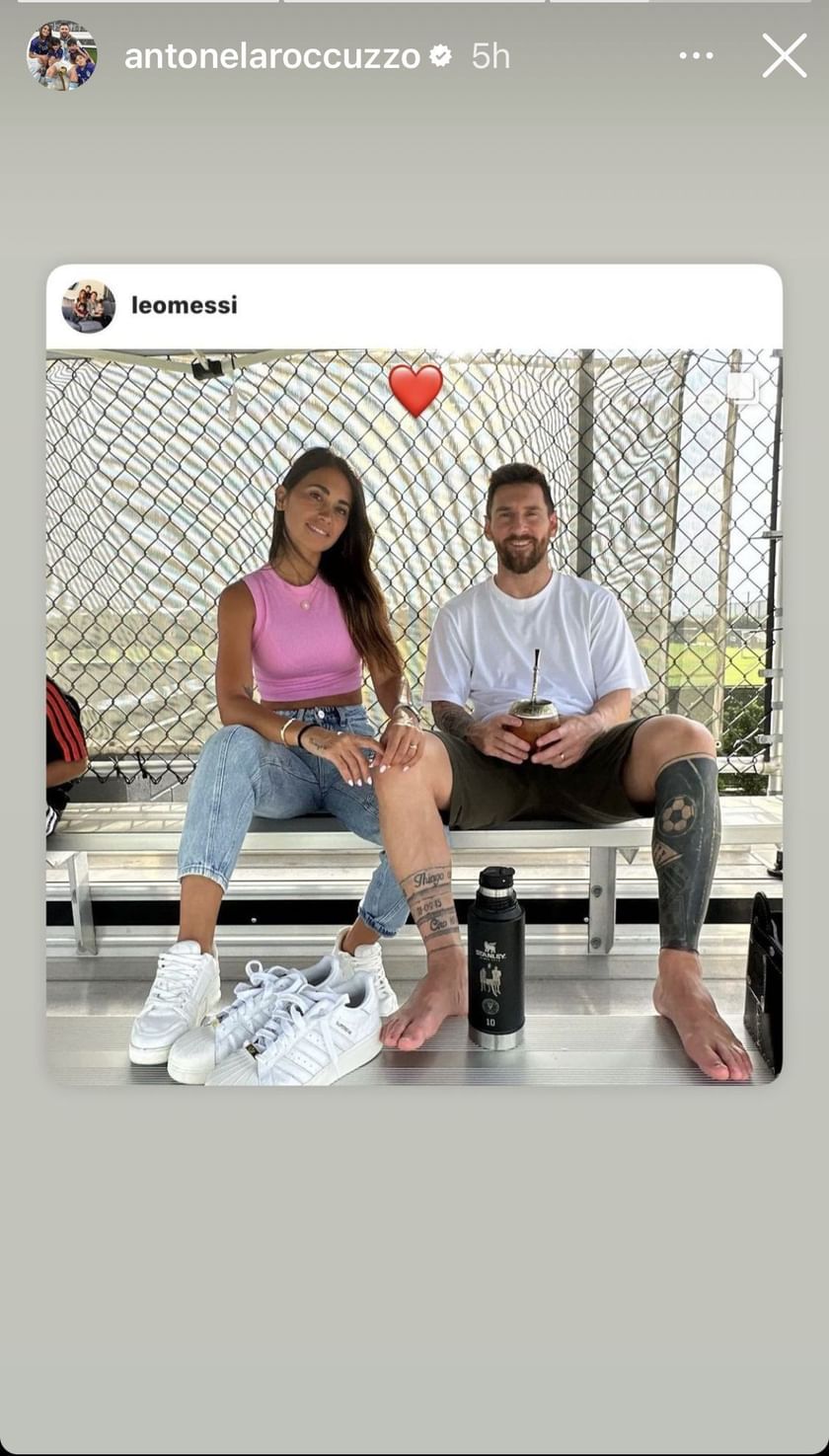 Antonela Roccuzzos Family Life What You Dontsee On Instagram - ew49uaj