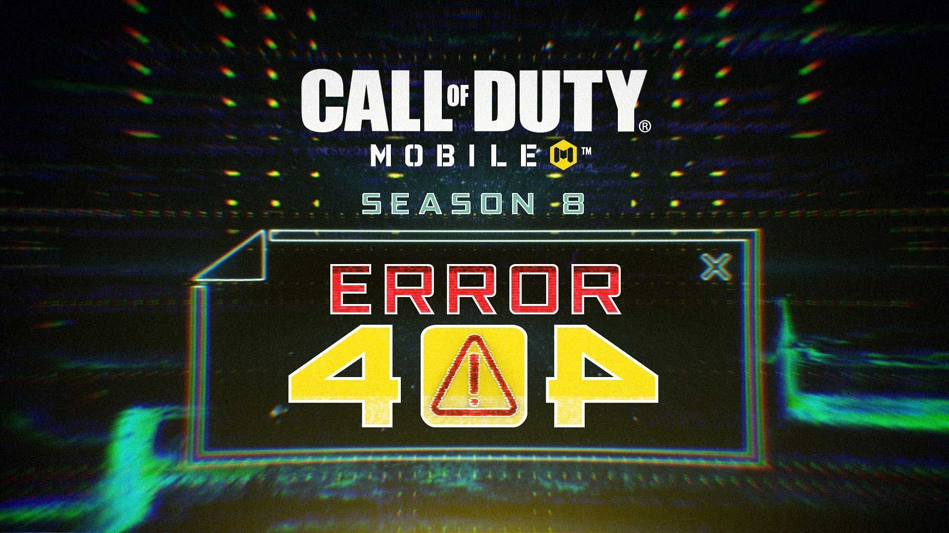 Call of Duty Mobile Season 8 Error 404 will go live this September 2023. (Image via Activision)