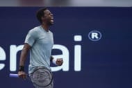 Gael Monfils at the 2023 Ultimate Tennis Showdown.