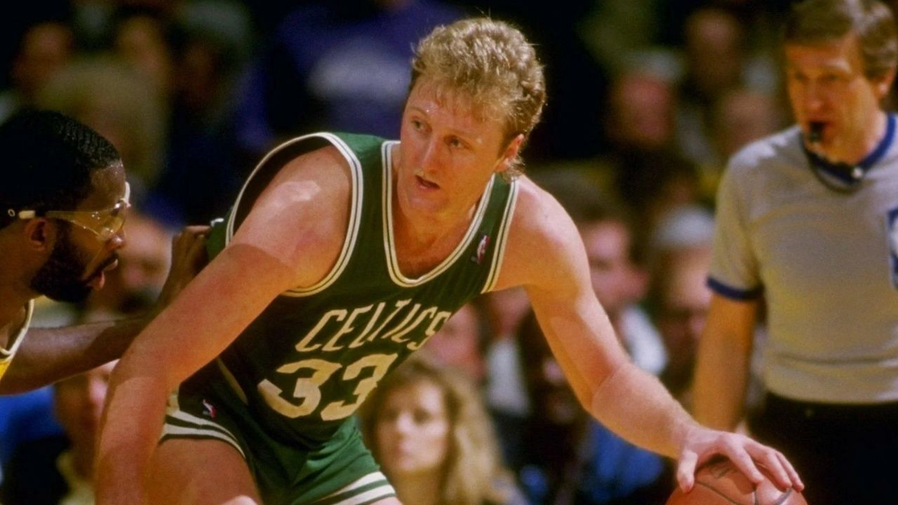 Larry Bird of the Boston Celtics