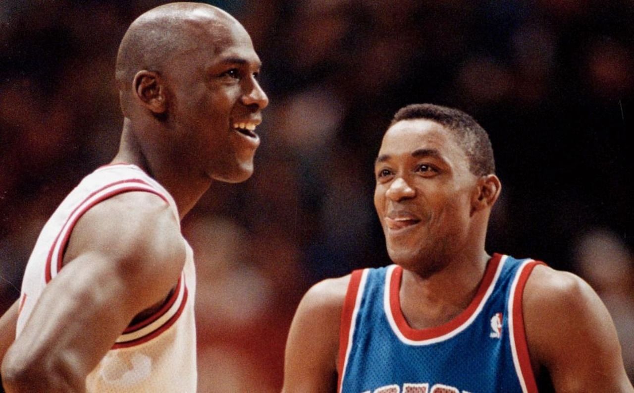 Michael Jordan and Isiah Thomas - Bitter Rivals