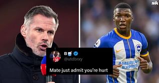 "Admit you're hurt", "Great deal when it was LFC" - Chelsea fans slam Liverpool icon Jamie Carragher as he makes salty claim about Moises Caicedo deal